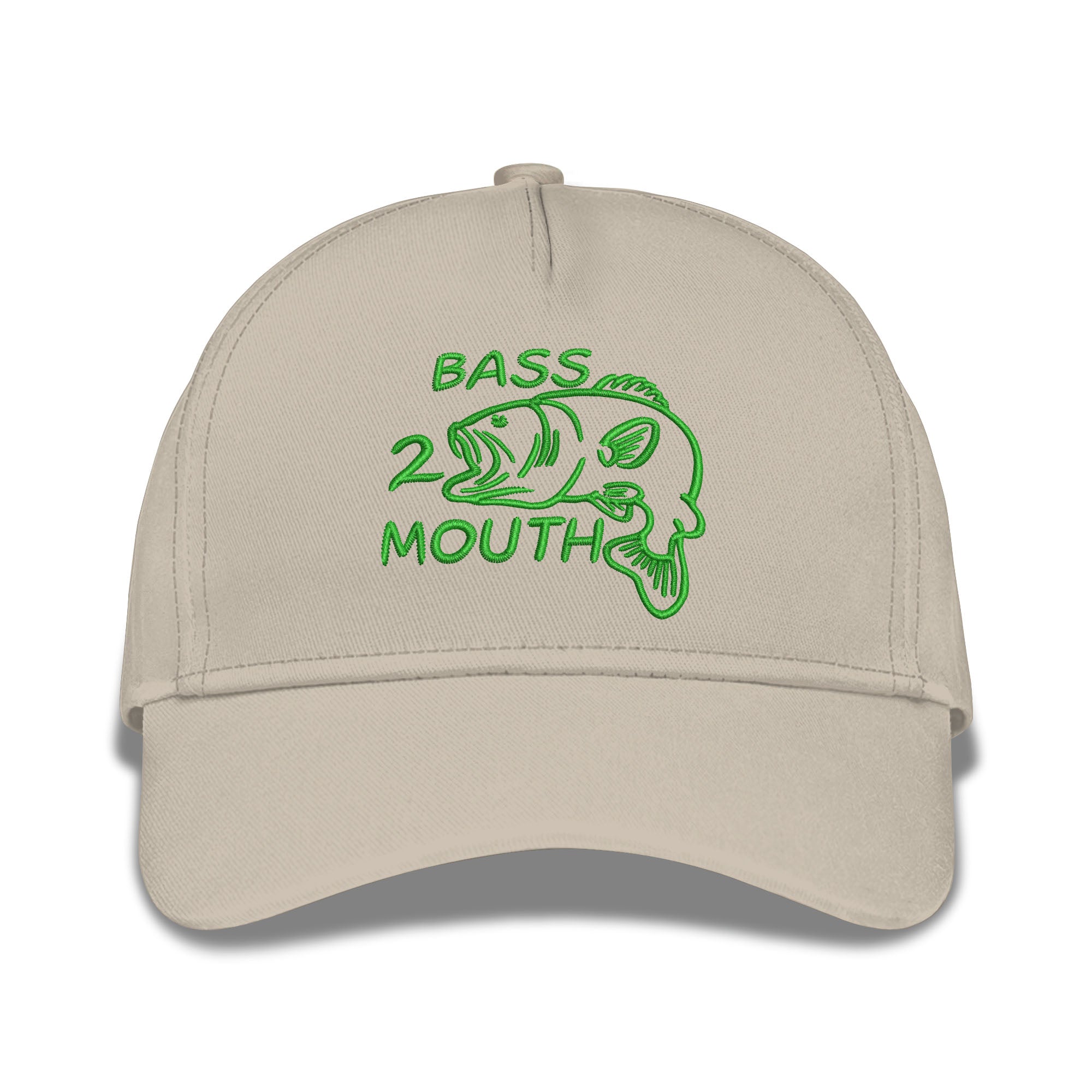 Bass Fishing Embroidered Baseball Caps