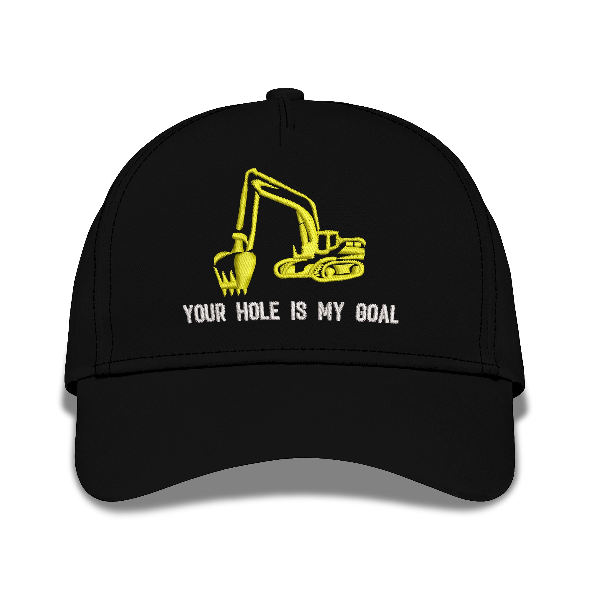 Your Hole Is My Goal Embroidered Baseball Caps