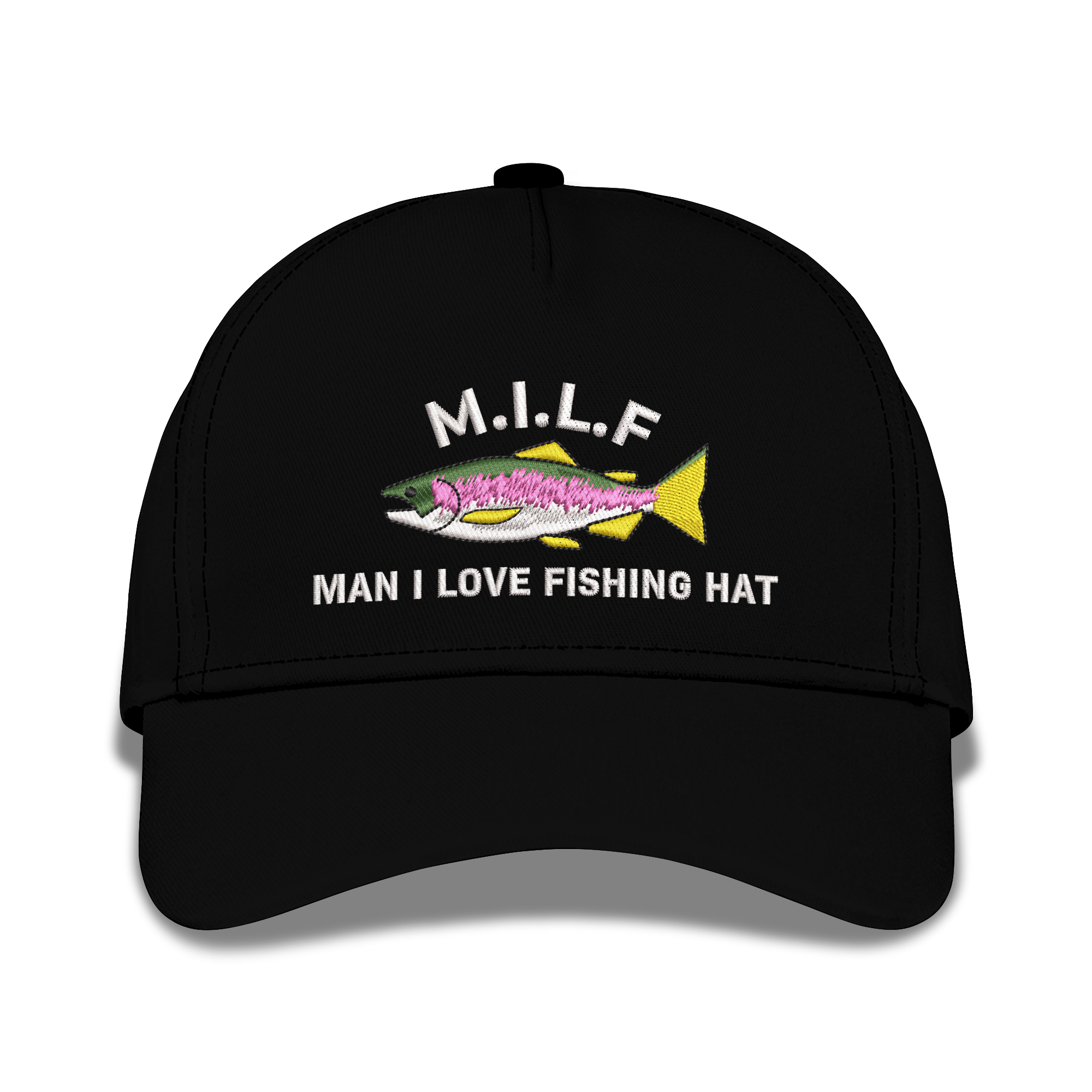 Fishierman Embroidered Baseball Caps, Fishing Emb Ballcap