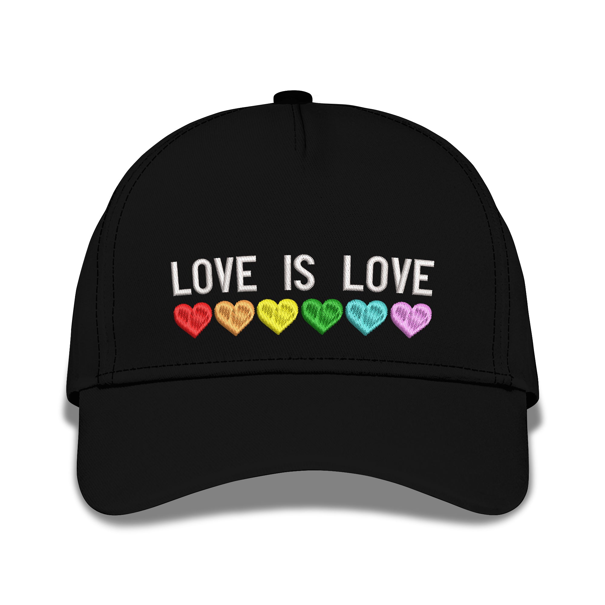Love Is Love Embroidered Baseball Caps