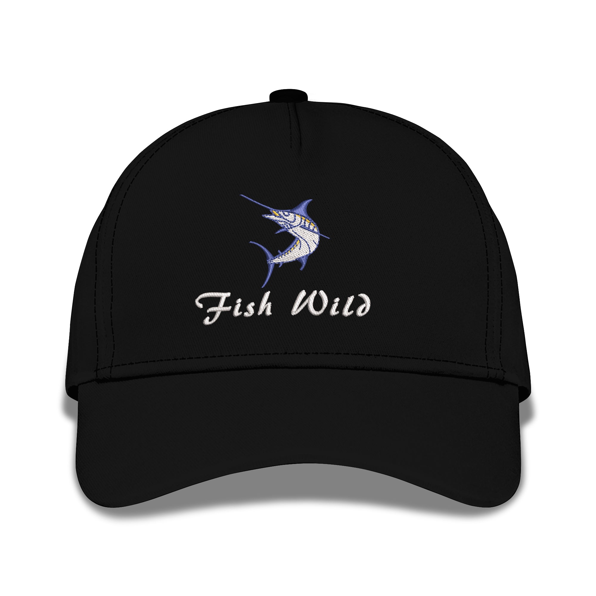 Fish Wild Embroidered Baseball Caps Fishing