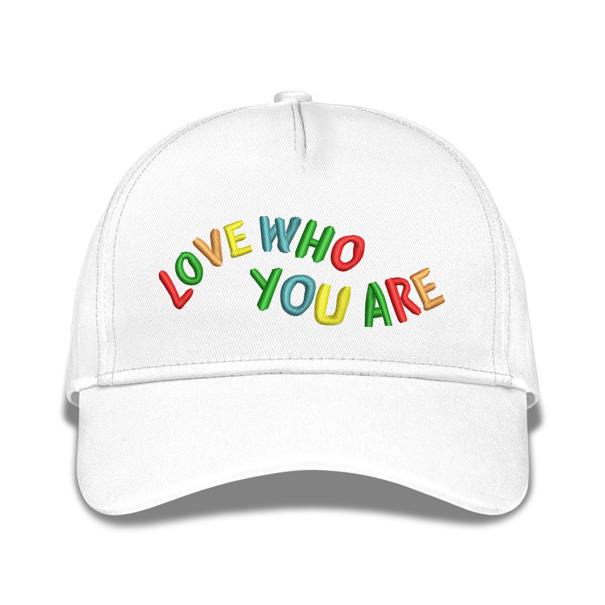 Love Who You Are LGBT Embroidered Baseball Caps