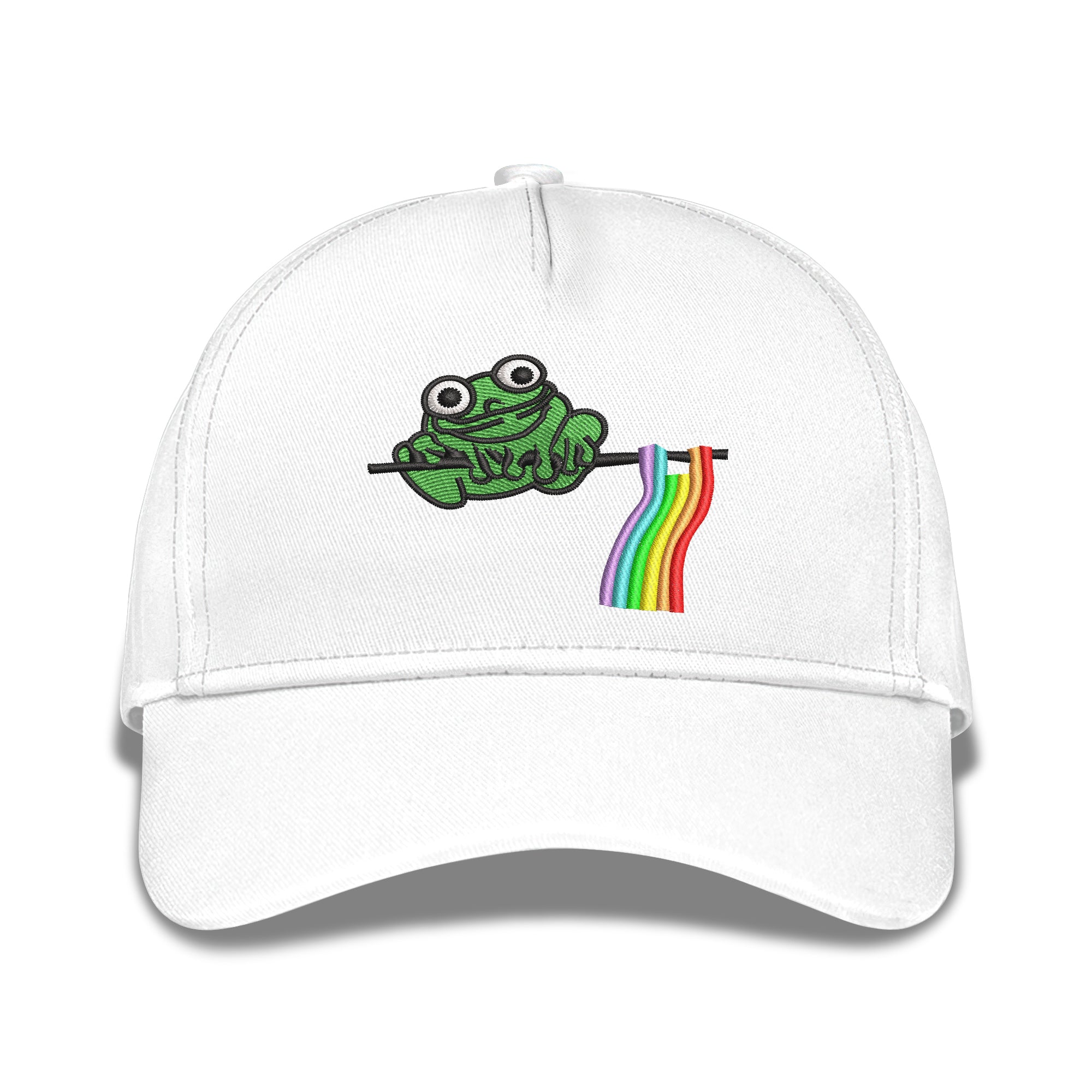 Frog LGBT Embroidered Baseball Caps