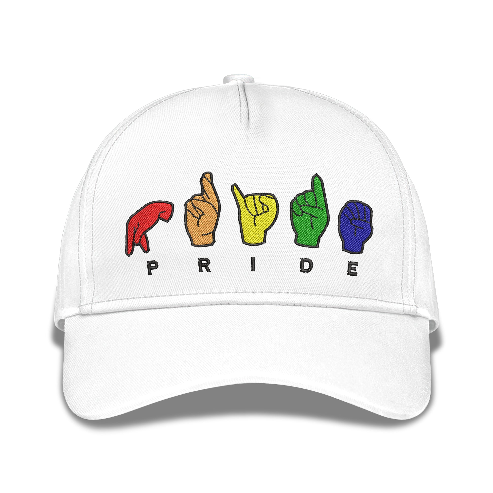Pride Embroidered Baseball Caps