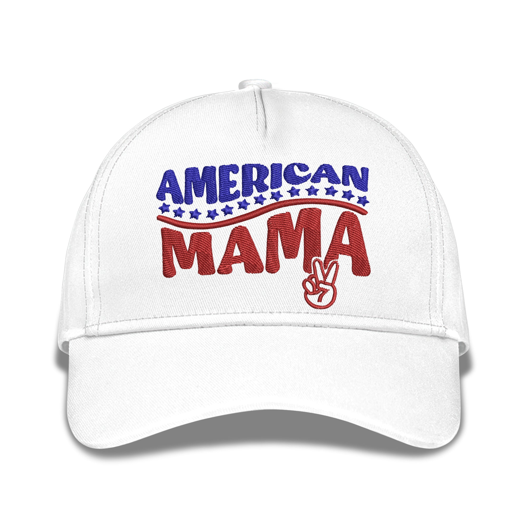 American Mama Embroidered Baseball Caps