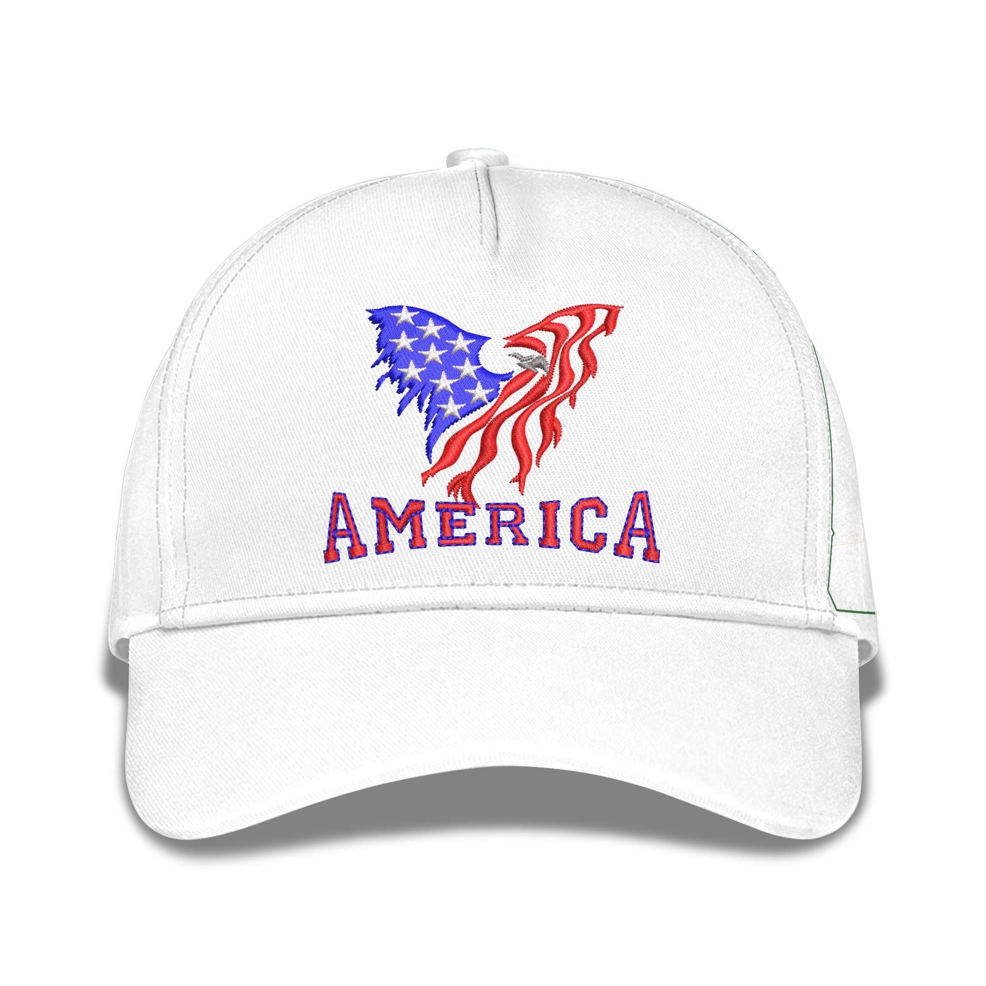 American Eagle American Flag Embroidered Baseball Caps