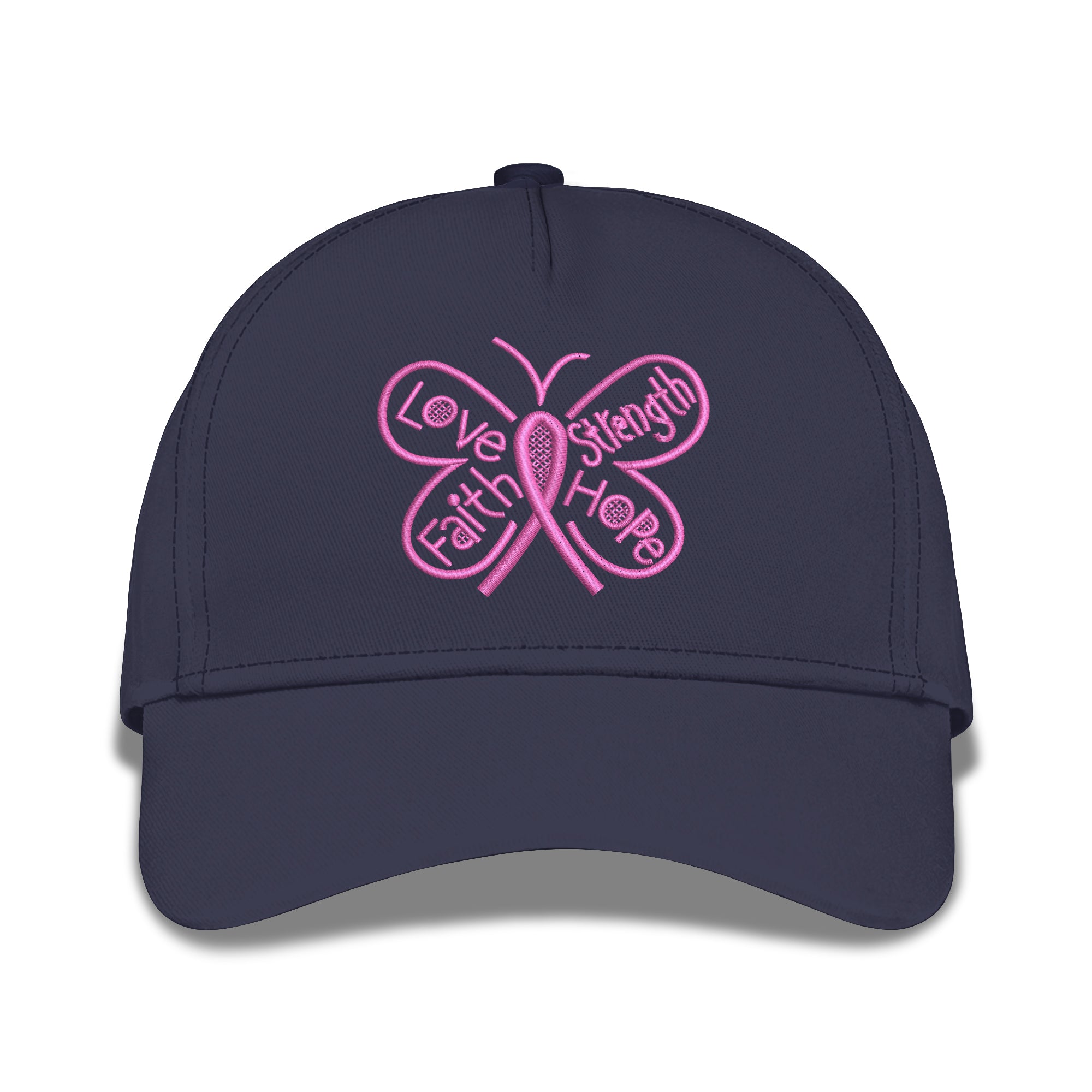 Cancer Embroidered Baseball Caps