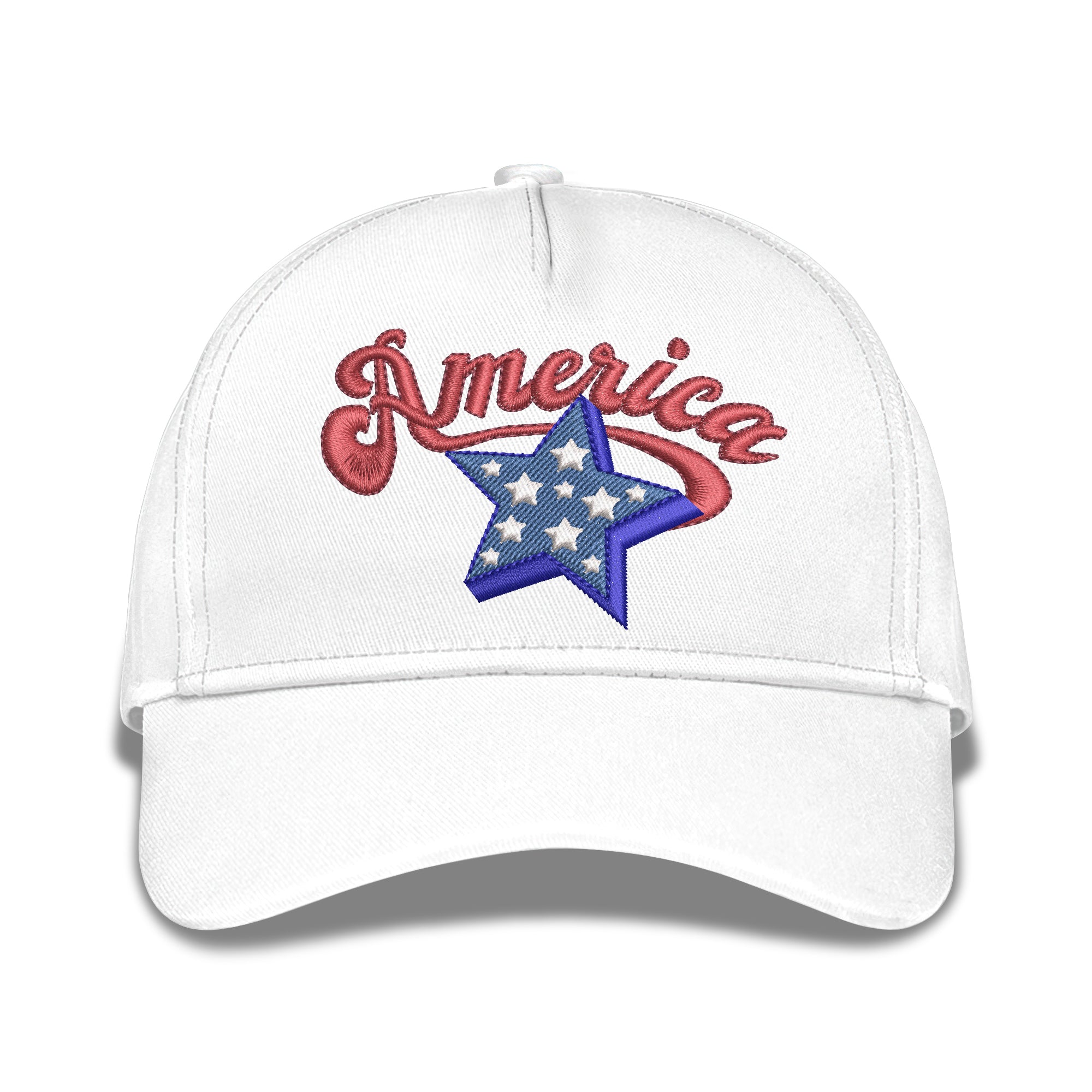 America Embroidered Baseball Caps