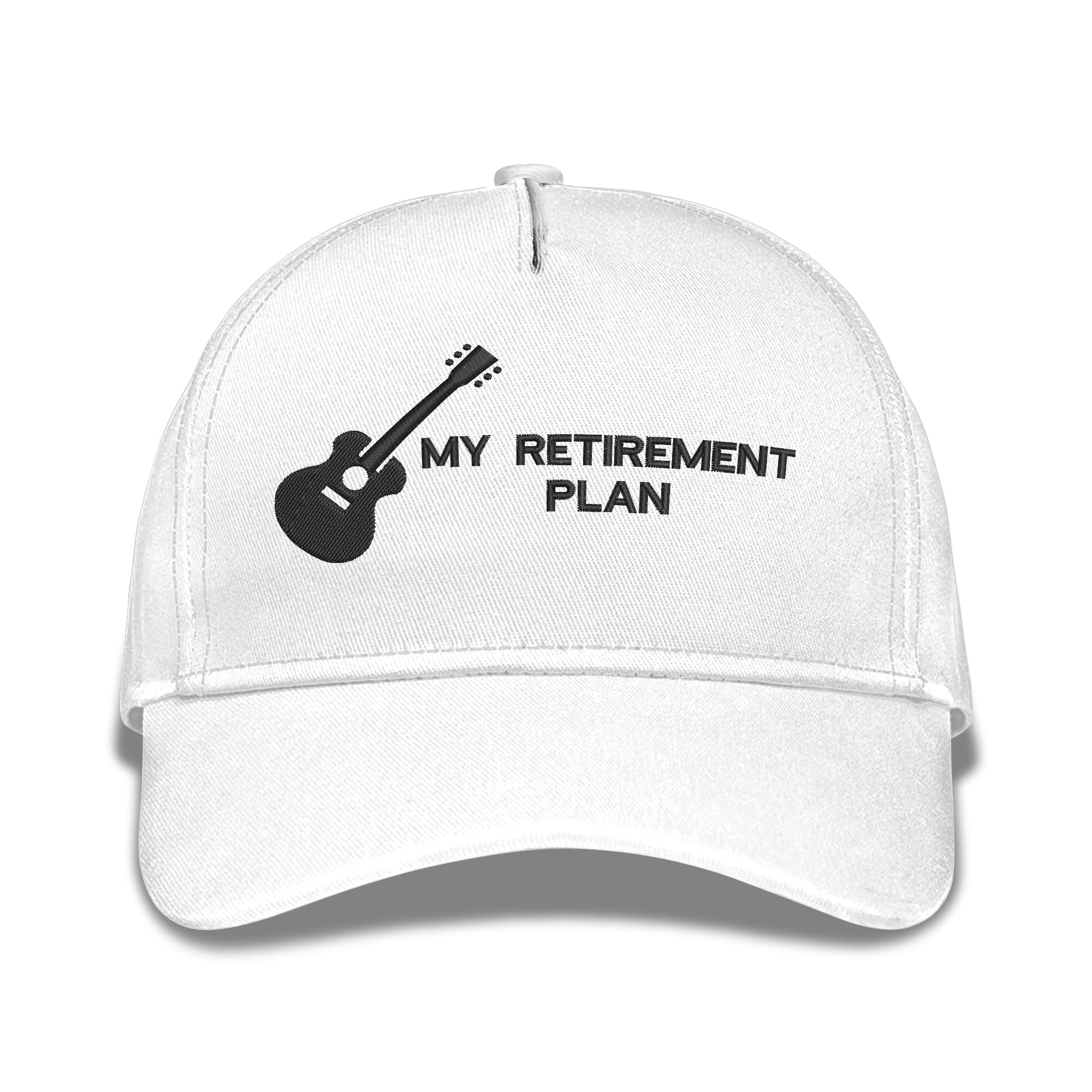 My Retirement Plan Embroidered Baseball Caps