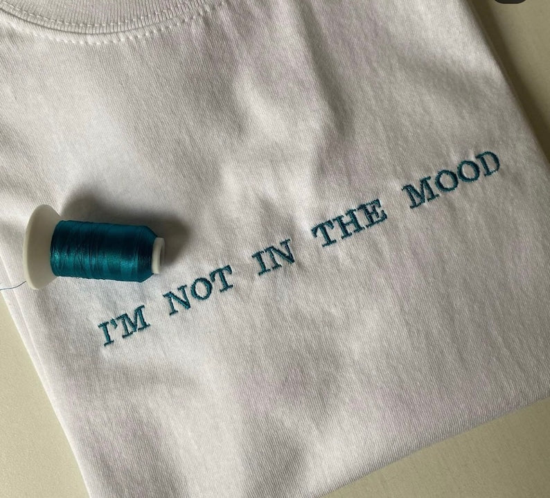 Custom Slogan Embroidered Sweatshirt