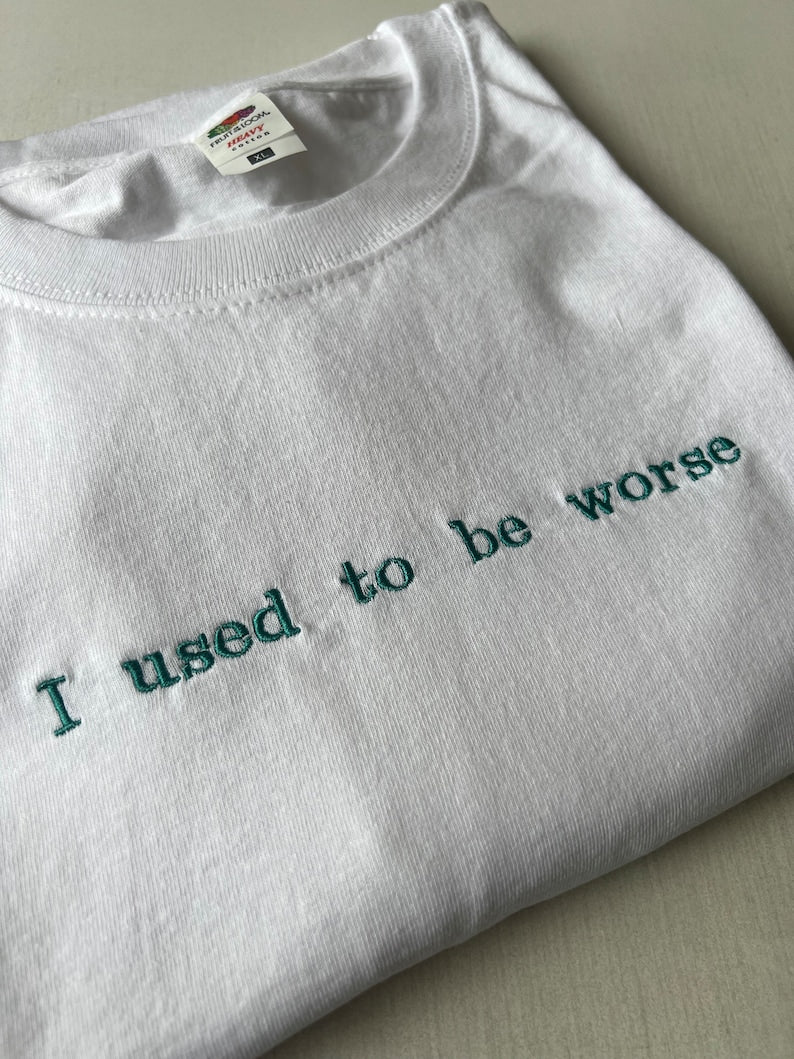Custom Slogan Embroidered Sweatshirt