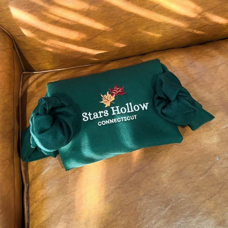 Stars Hallow Connecticut Embroidered Sweatshirt
