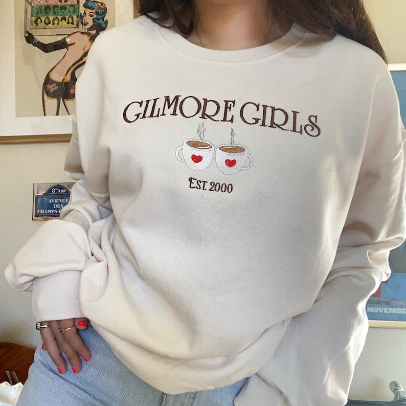 Stars Hollow Coffee Crewneck Gilmore Sweatshirt Crewneck Vintage Inspired Gift