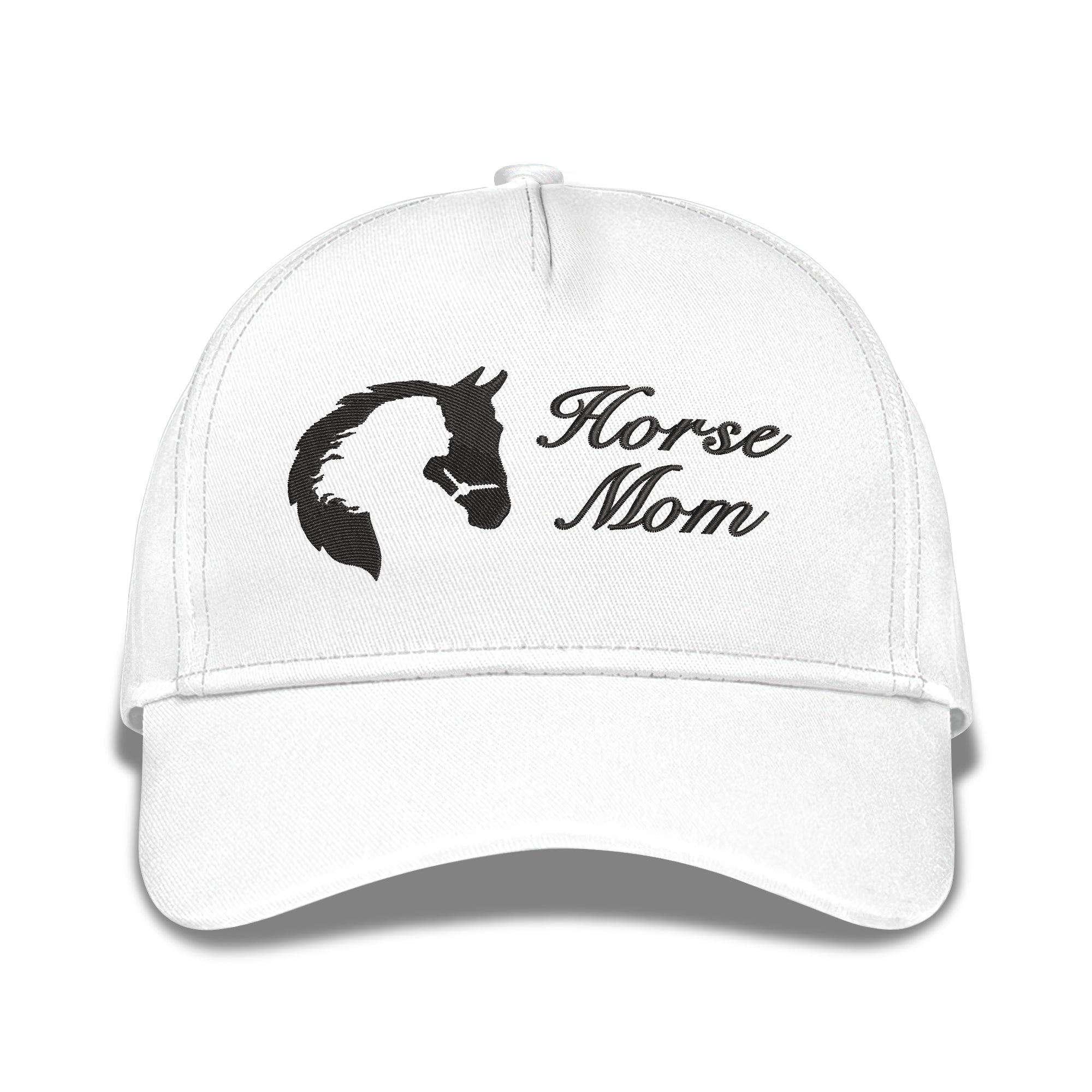 Horse Mom Embroidered Baseball Caps