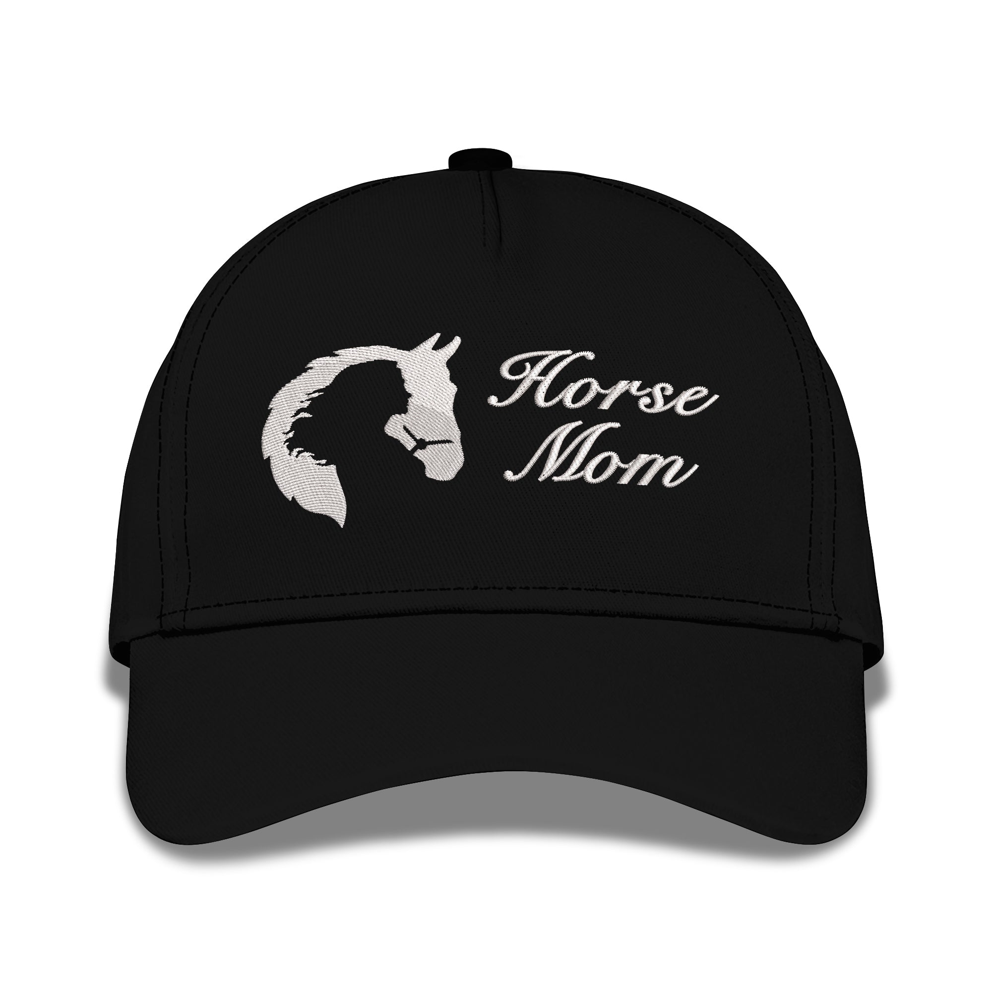 Horse Mom Embroidered Baseball Caps